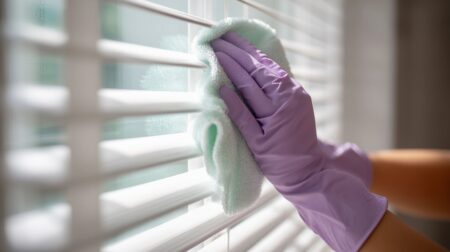 Clean Blinds Without Taking Them Down